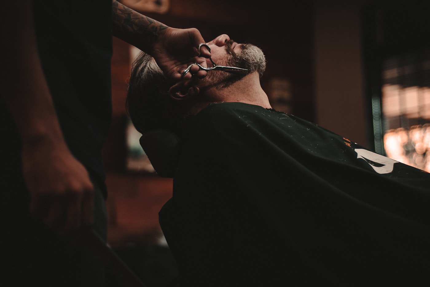 Straight razor shave at Ironclad Barbers